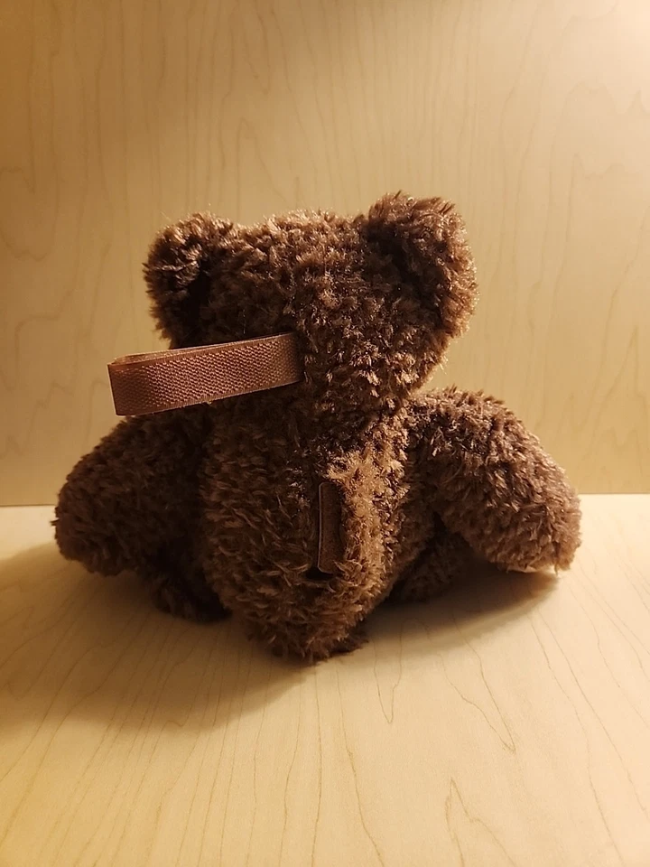 DEX Baby Womb Sound Heartbeat Teddy Bear Brown Plush Crib Toy Lovey Soother - Image 4 of 4