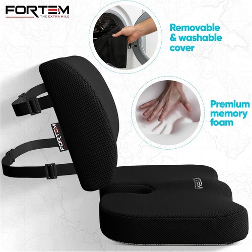 Ergonomisches Memory Foam Autositzkissen - Ischias Relief - Bild 5 von 11