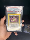 2000 Pokémon Black Star Team Rockets Meowth Promo Pokémon League Psa 8