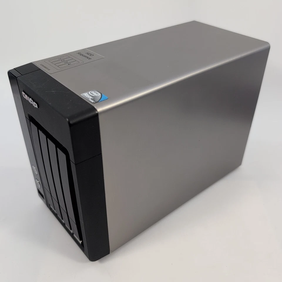 QNAP SS-439 Pro NAS 4-Bay 2.5" SATA Network Attached Storage w/ 500GB SSD x4 - Image 4 of 4