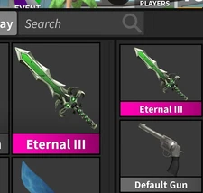 Eternal III Knife Roblox Murder Mystery 2 (Fast Delivery!) Check Description