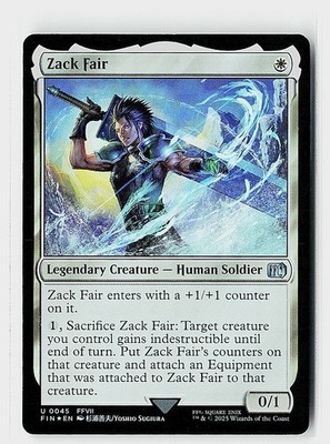 Zack Fair Foil U FINAL FANTASY 45 NM