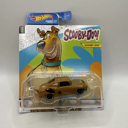 2021 Hot Wheels WB Scooby-Doo! Character Cars 3/5 SCOOBY-DOO Brown