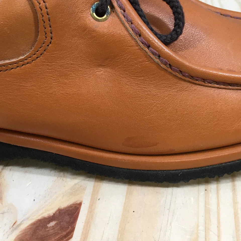 Zapatos Dexter Para Hombres 9 M Con Cordones Cómodos Cuero Marrón Sin usar, Punta Baja Informales Foto 3 de 4