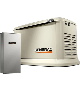 #ad #ad Generac Guardian 26kW Standby Generator w 200 amp Transfer Switch 7291 $3108.00