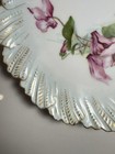 Antique Laviolette Limoges Plate Cyclamen Floral Hand Painted Gold Gilt c.1900 — photo 7