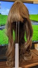 Human Hair Doll Wig Handwoven in France Circumference 13" for Bisque Head Doll — photo 3