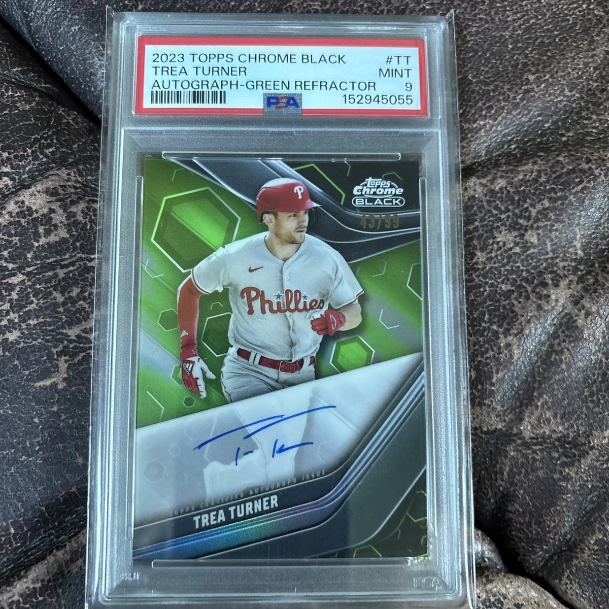 Trea Turner Professional Sports Authenticator (PSA) Baseball