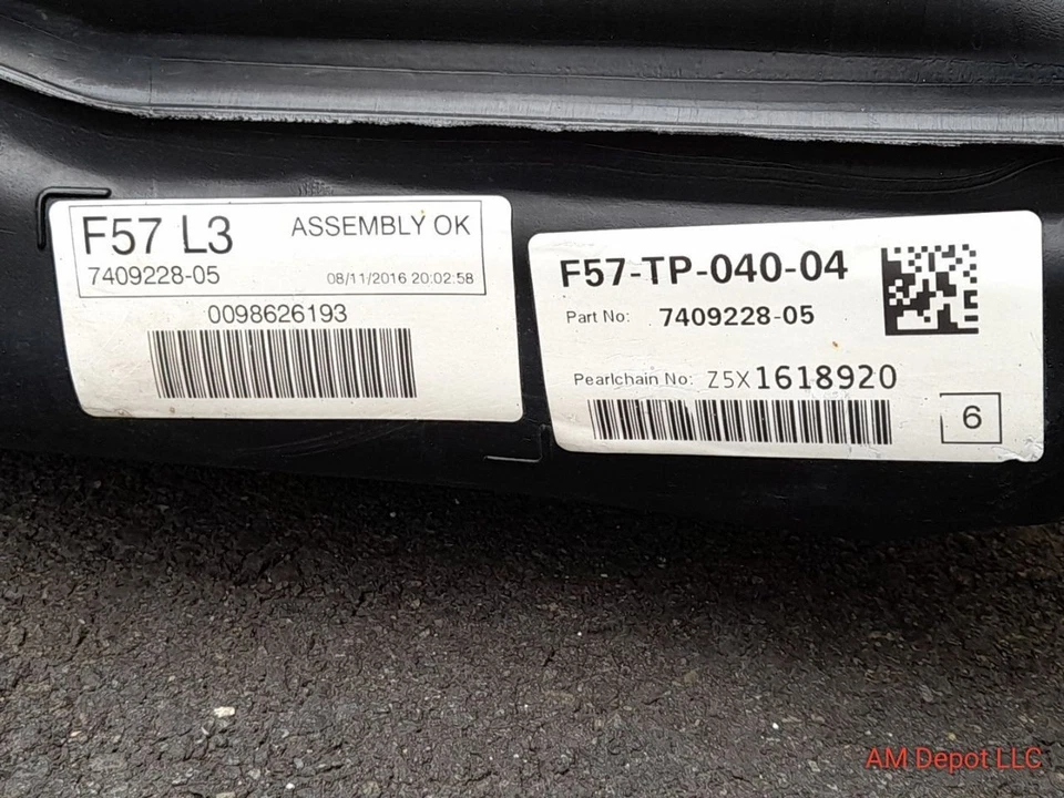 2017 Mini Cooper S F56 F55 F57 Gas Fuel Tank 44L 16117440791, 16117349679 - Image 4 of 4