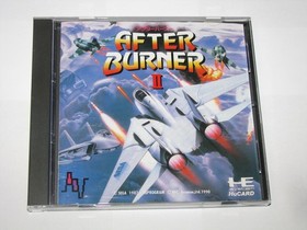 After Burner II 2 PC Engine HuCard Japan import US Seller