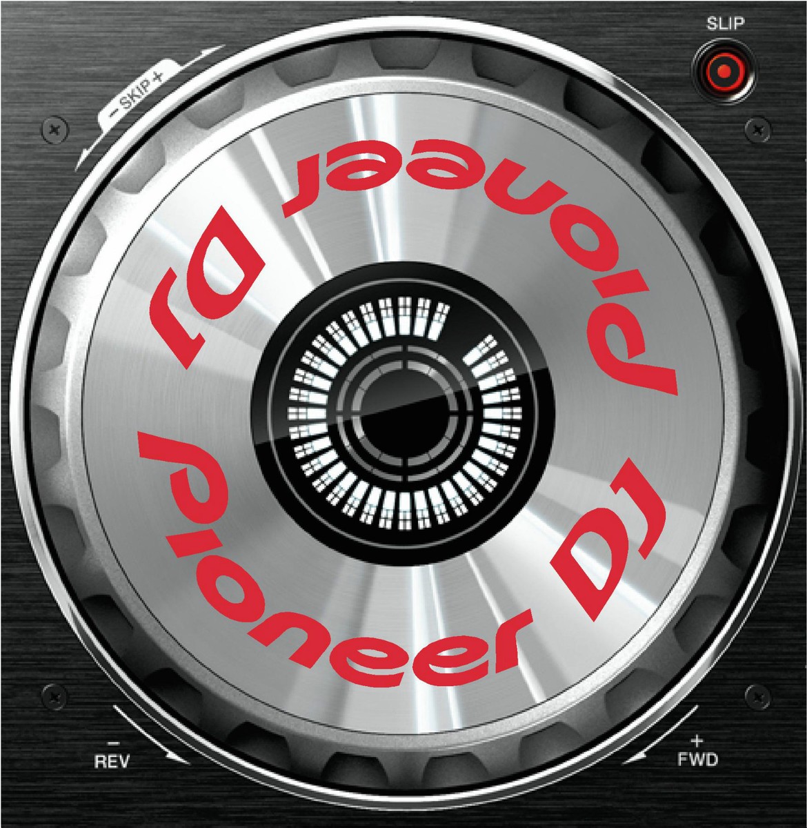 PIONEER DDJ SX / SX2 / SX3 JOG DIAL SLIPMAT GRAPHICS / SERATO DJ