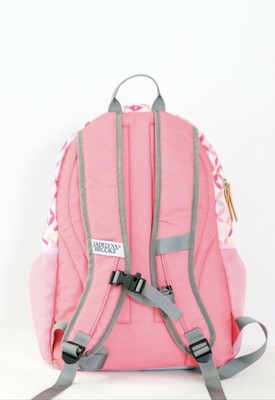 New With Tags Jadelynn Brooke Patterned Coral Pink Backpack Front Zipper Pocket Coral_Atlas_8.jpg?v=1743608252 main image 4