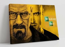 BREAKING BAD 1 LARGE CANVAS WALL ART FLOAT EFFECT/FRAME/PICTURE/POSTER PRINT-