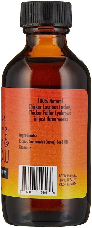 Sunny Isle Jamaican Black Castor Oil Eyebrow & Eyelash Growth Serum - 2 oz - Image 2 of 4