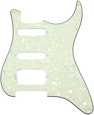 3ply Mint Pearl Pickguard for Fender Stratocaster Strat HSS/SSH Open Humbucker