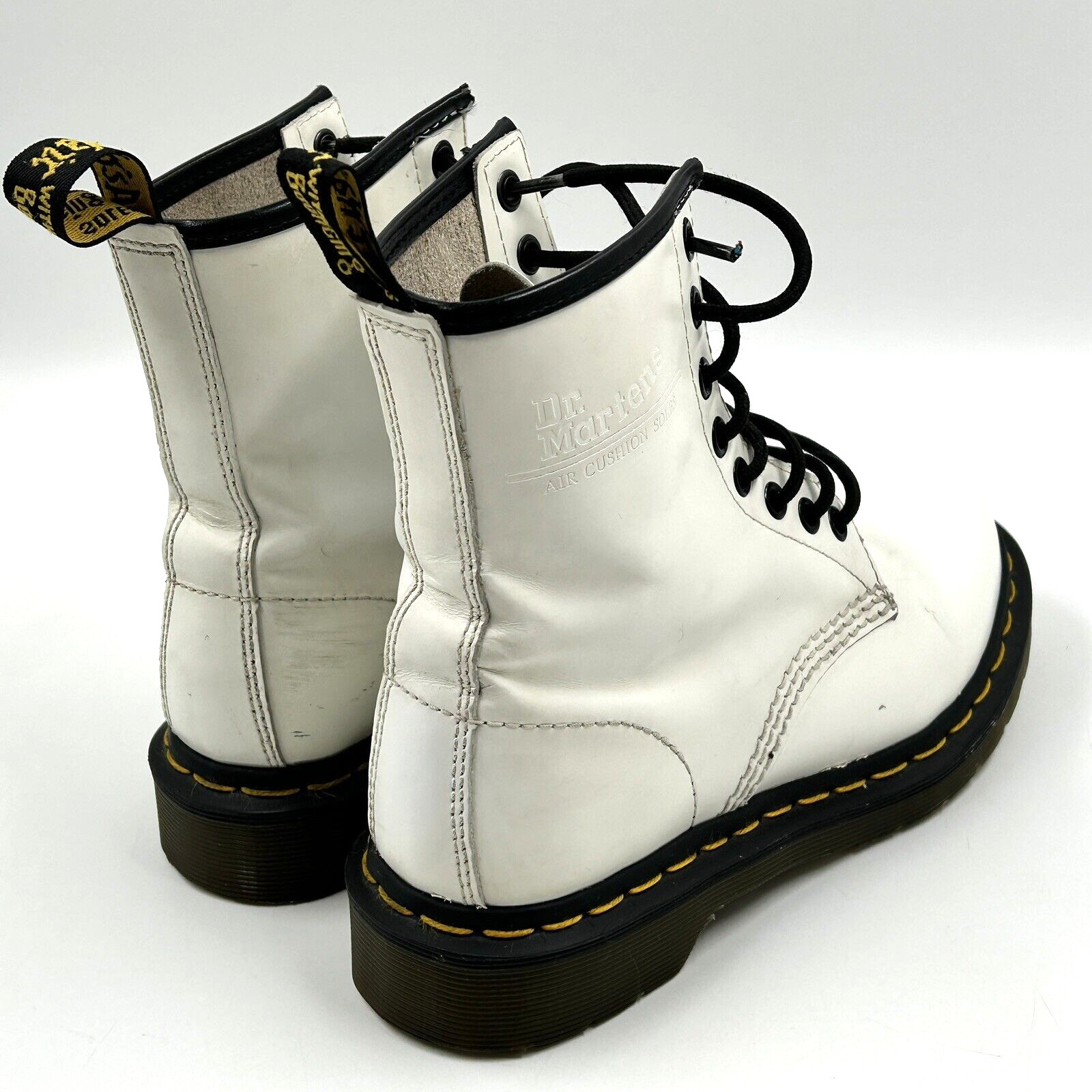 Doc Dr Martens Air Wair 11821 White Boots 8 Eyelet US Women’s Size 5 thumbnail 7