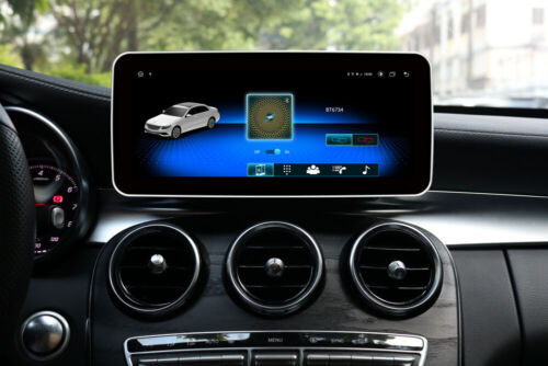 Pantalla de 12,3 pulgadas para Benz W205 C C300 GLC GLC250 V 2015-2018 Carplay Android 13 - Imagen 3 de 11