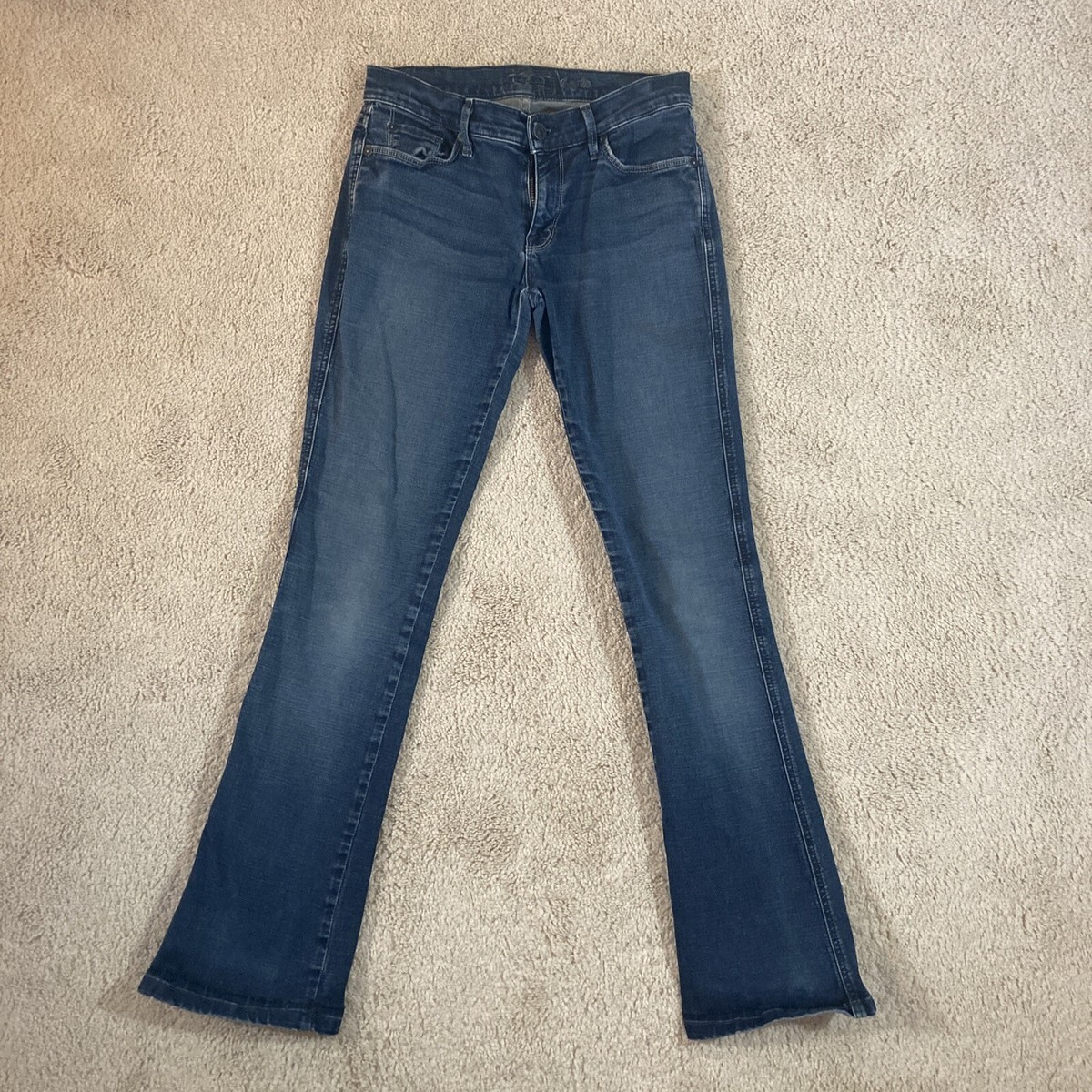 7 for all mankind 7U518A91U7CSC 関税送料込 Seven 7 For All Mankind “Kaylie” Blue Womens Jeans Size 27