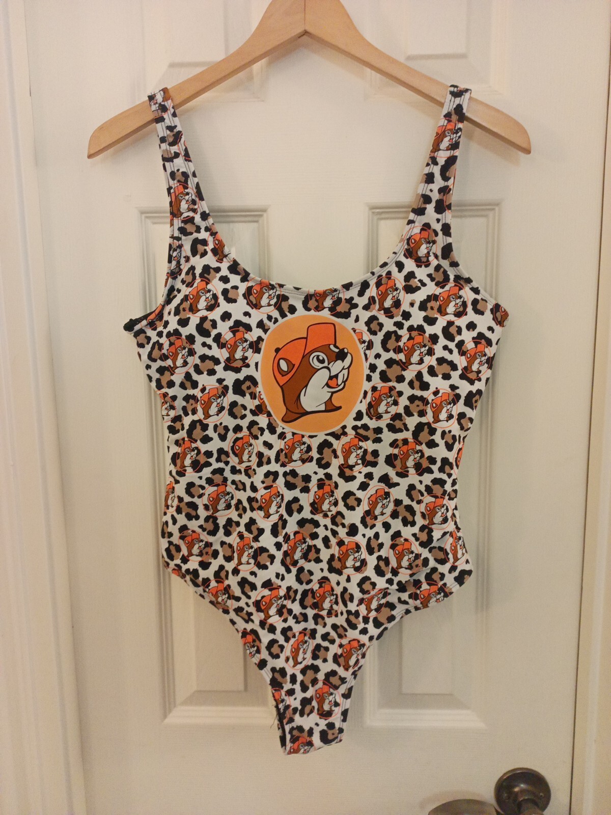 Women's Buc-ee's All Over Print One Piece Swimsuit Si… - Gem