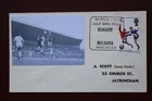 1966 England World Cup Football Hungary v Bulgaria Soccer match stamp cover FDC