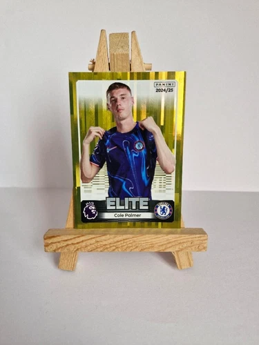 PANINI PREMIER LEAGUE 2025 STICKER COLLECTION COLE PALMER GOLD PARALLEL