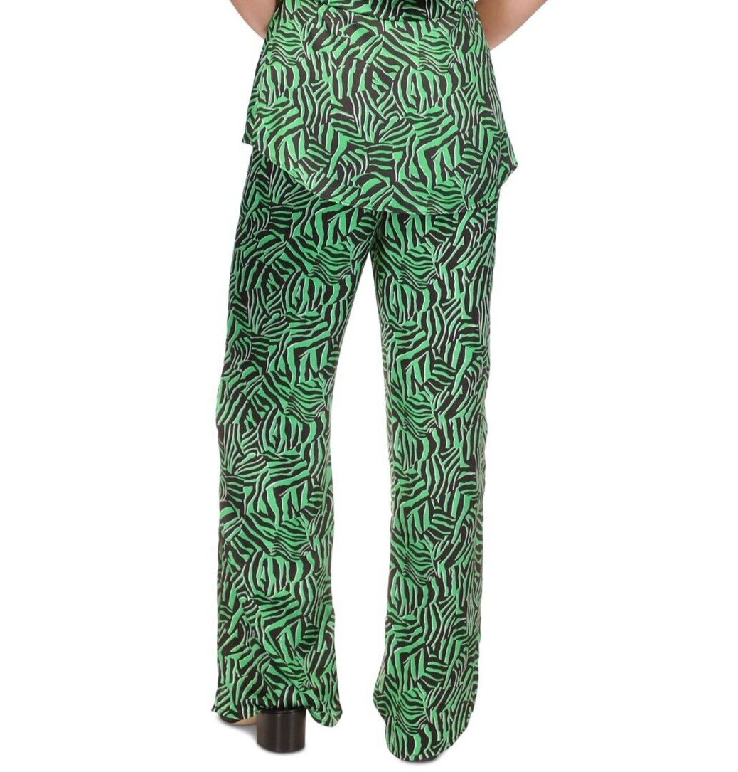 MICHAEL MICHAEL KORS Women's Zebra-Print High-Slit Pants