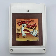Funny Bone Favorites - As Seen On TV - Restored 8 Track Tape - New Pad & Splice