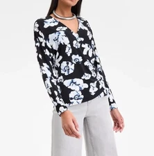 I.N.C. International Concepts Women's Dolman-Sleeve Top Blouse Size XL