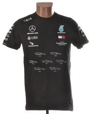 FORMULA 1 AMG MERCEDES RACING FAN SHIRT 2014/2020 SEVEN CHAMPIONS SIZE S RR