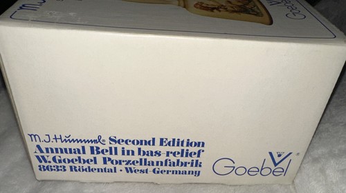 Goebel M.J Hummel 2nd Edition Annual Bell 1979 Farewell New In Box Free Ship - Bild 5 von 10