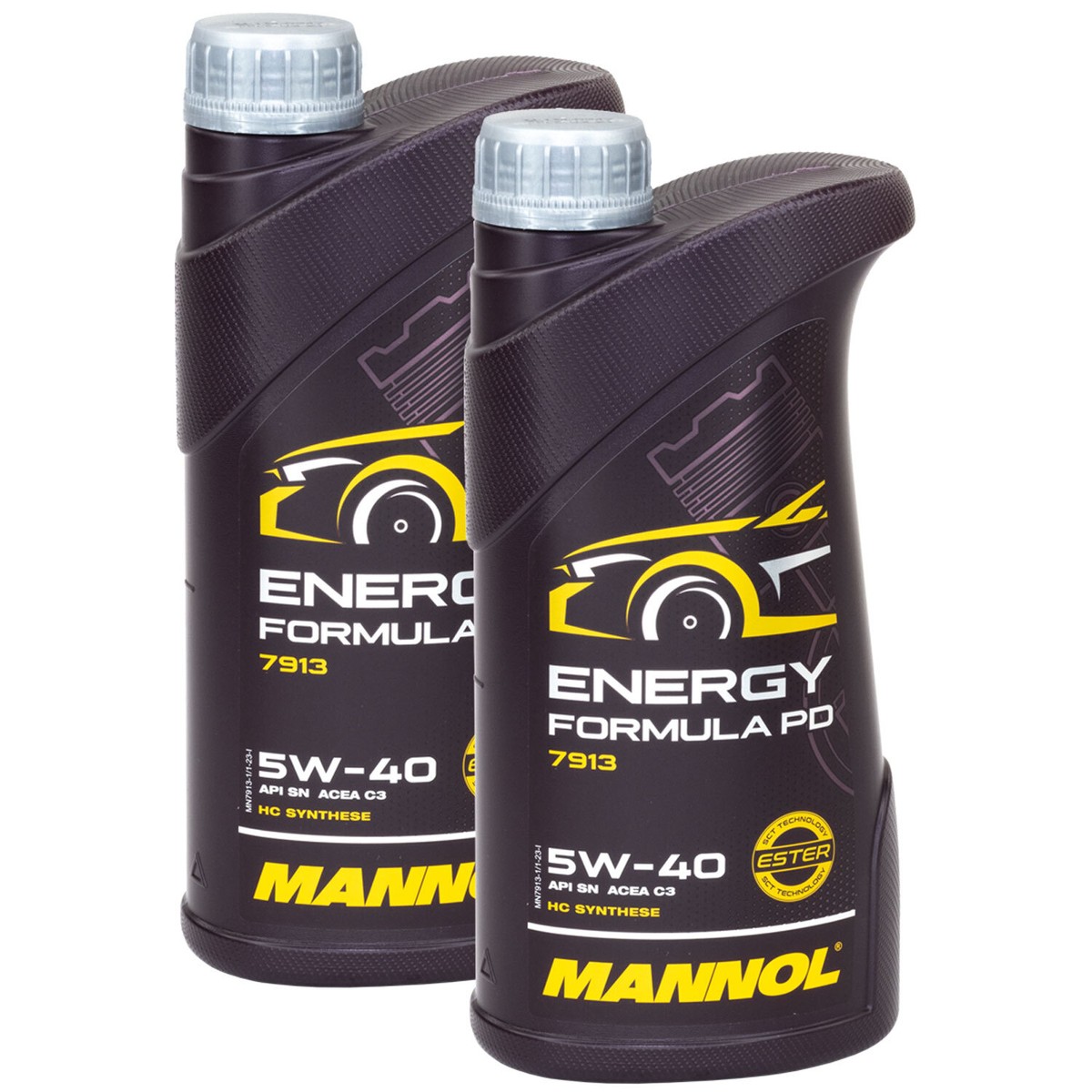 Motoröl MANNOL Energy Formula PD 5W-40 API SN 2 X 1 Liter für BMW