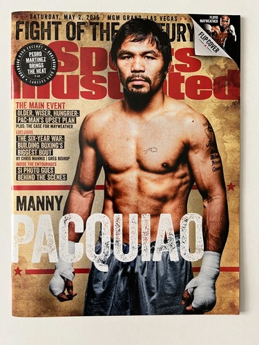 FLOYD MAYWEATHER vs MANNY PACQUIAO FIGHT May 4 2015 SPORTS ILLUSTRATED MAGAZINE - 第 8/10 張圖片