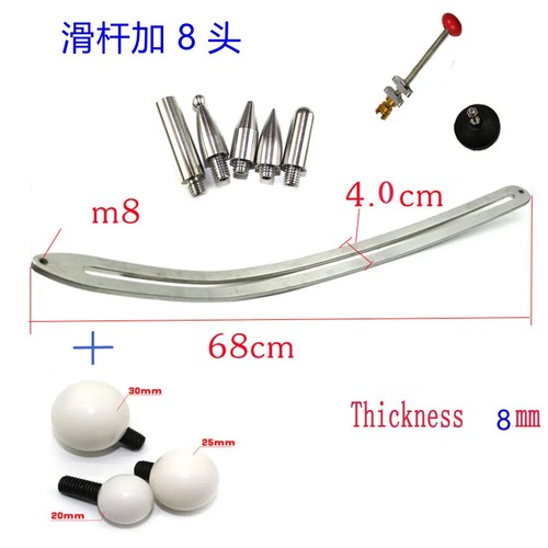 Auto Dent Smooth Repair Kit Car Fender Damage Repair Tools Flat Bar Kit - Picture 12 of 22