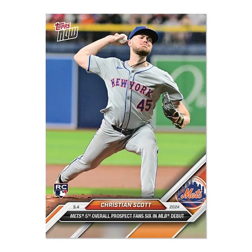 2024 Topps Now 159 Christian Scott
