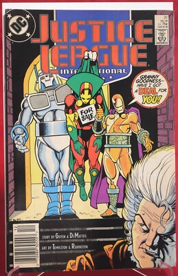 Justice League International DC Comics Comic Book #20 1988 Bagged ...