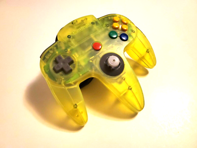 なむる Nintendo 64 N64 Extreme Lime Green Remote Controller OEM Official