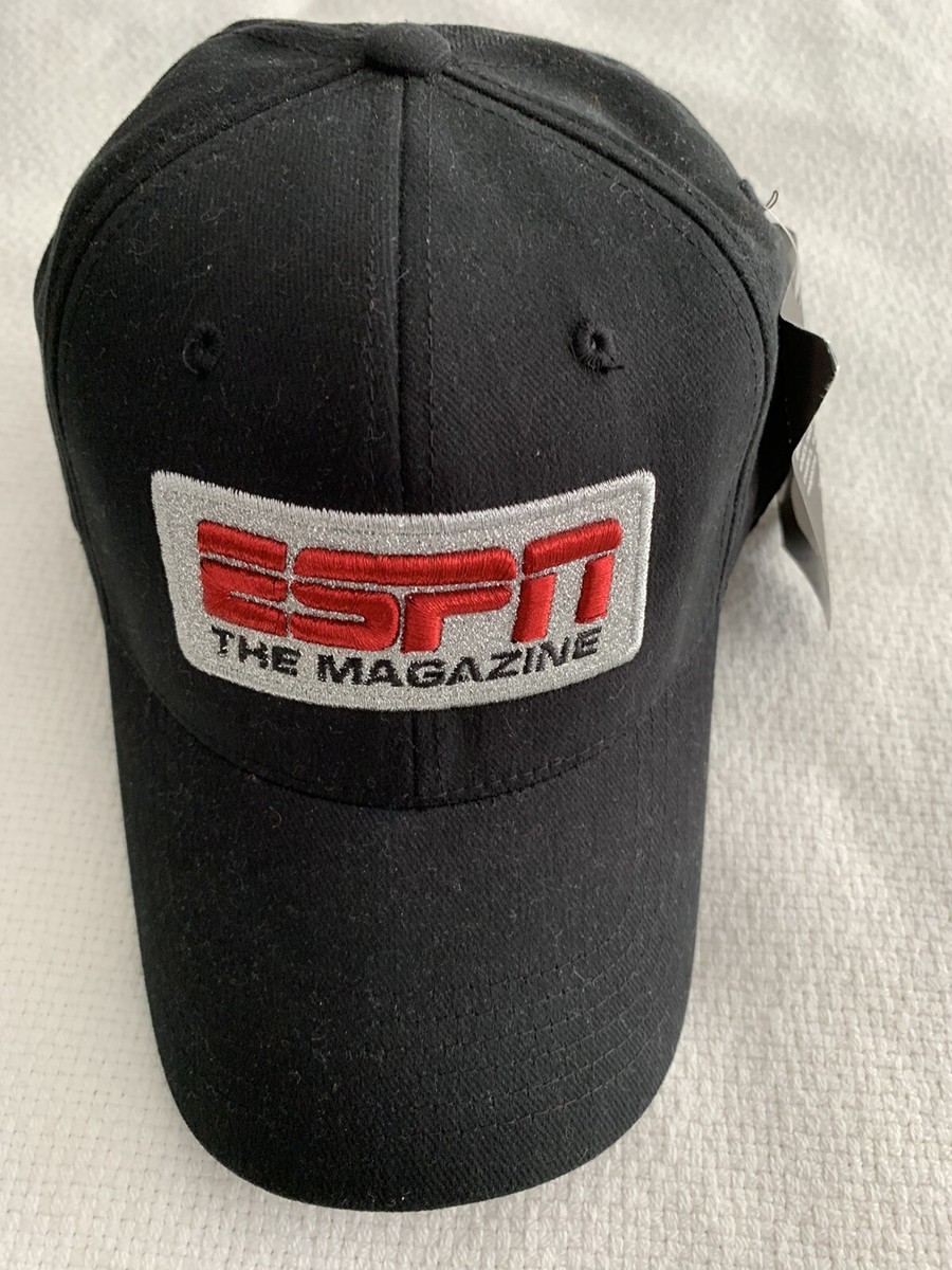 帽子 vintage ESPN magazine promo cap usa ESPN THE MAGAZINE ANNIVERSARY HAT 1998-2008 FITTED CAP ONE SIZE