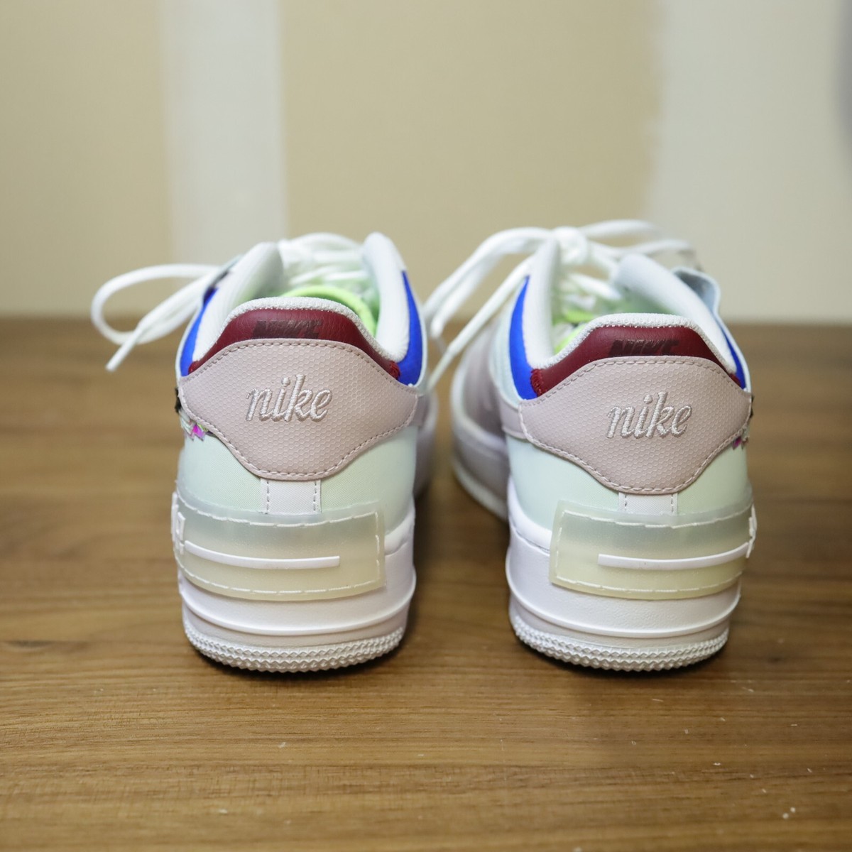 [NIKE]★WS AIR FORCE 1 Shadow★White llic Silve★ Nike Air Force 1 Shadow Metallic Silver White CI0919-119