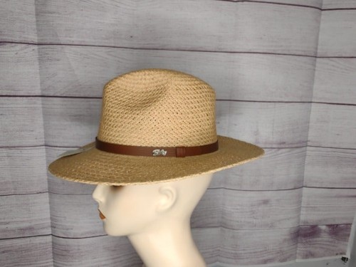 Bailey Hats 'Mitchell" Straw Fedora, Men's Size Small (6 3/4 - 6 7/8) NWT