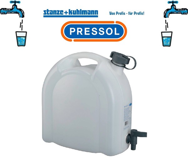 15L Wasserkanister Trinkwasser BehäLter 15 L Trinkwasserkanister Mit Ablasshahn-image