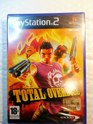Total Overdose ps2 New eidos interactive sealed sealed new rare edition 
