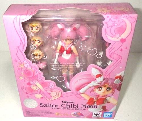 Bandai S.H.Figuarts Sailor Moon S Sailor Chibi Moon - Edición Color Animación JPN