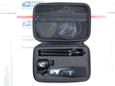 APOGEE MiC+ PLUS PROFESSIONAL MICROPHONE 24 BIT 96kHz with POP FILTER