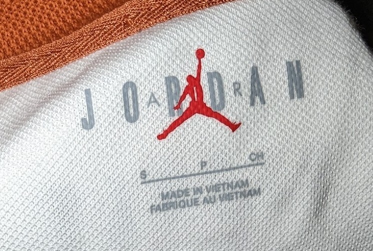 eastside golf ✖︎JORDAN ポロシャツ ホワイト/オレンジ NEW Men's Size S Air Jordan X Eastside Golf Polo White
