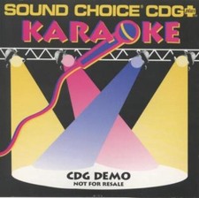 Sound Choice CDG Plus Karaoke: CDG Demo MUSIC AUDIO CD sing Nirvana Beatles etc