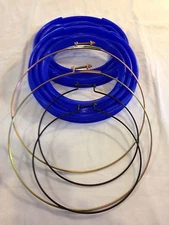 Rockwell 2.5 Ton Boot and Clamp Kit M35 M109 Military Truck Blue Boots