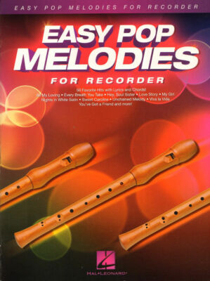 Easy Pop Melodies 50 Titel - Noten für Sopranblockflöte - VOM FACHHÄNDLER