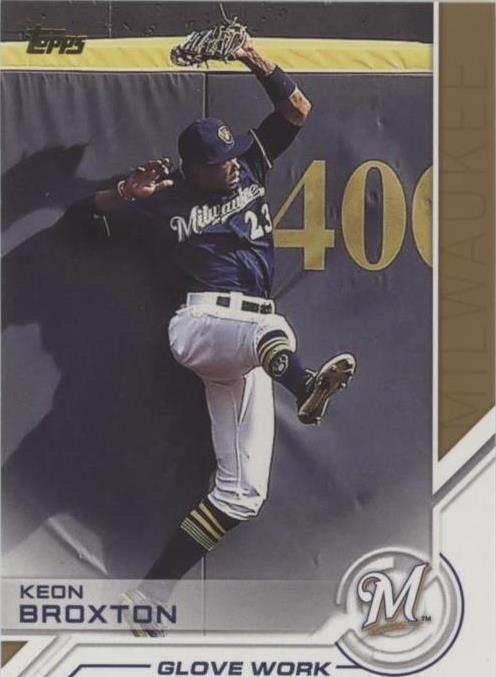 2017 Topps Update Series - Keon Broxton #USS-33 - 1 of 1
