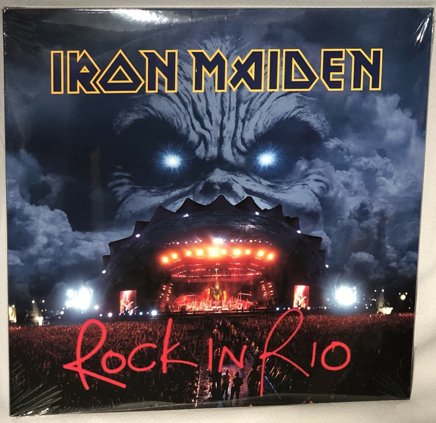 LP IRON MAIDEN Rock In Rio (3LP 180g Vinyl, 2015) NEW MINT SEALED