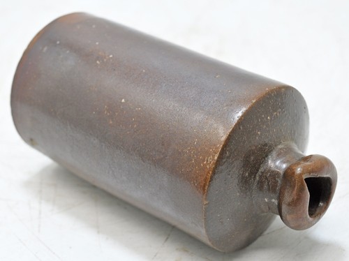 Antique Brown Sand Stone Ink Bottle Original Old Hand Crafted - Picture 5 of 6